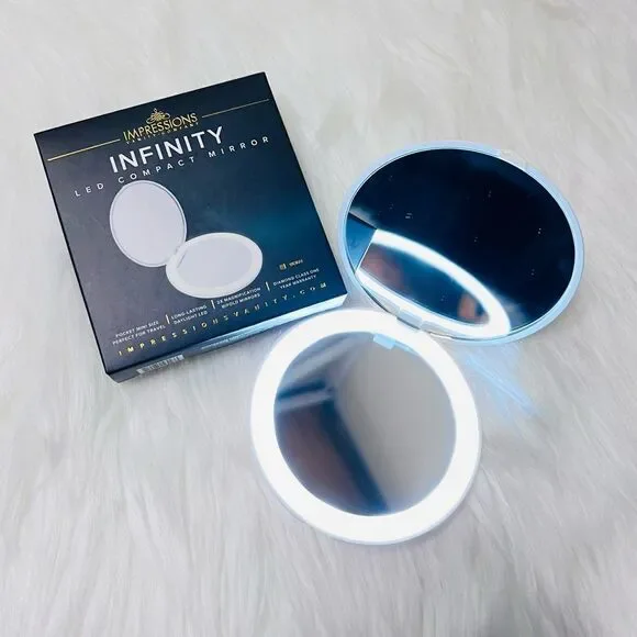 Infinity LED Compact Mirror - Picture 6 of 8